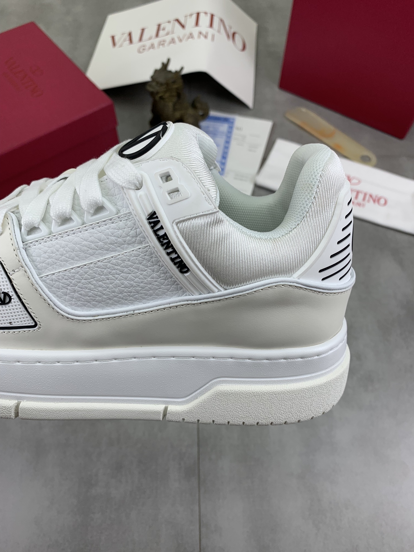 Valentino Classic Calfskin Sneakers