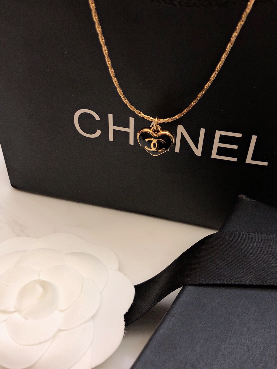 Chanel Heart Mini Necklace