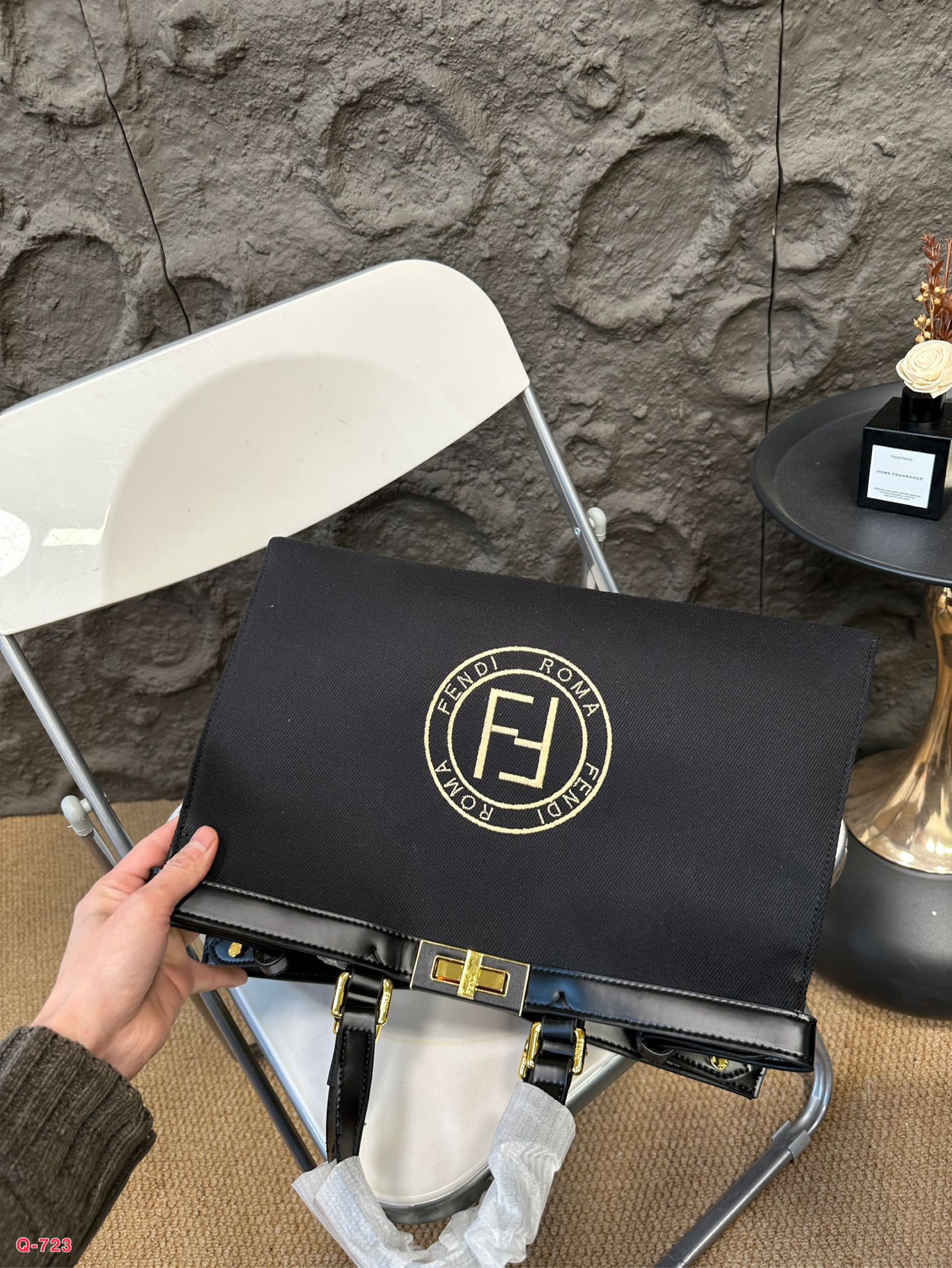 Fendi Pouch Tote Handbag