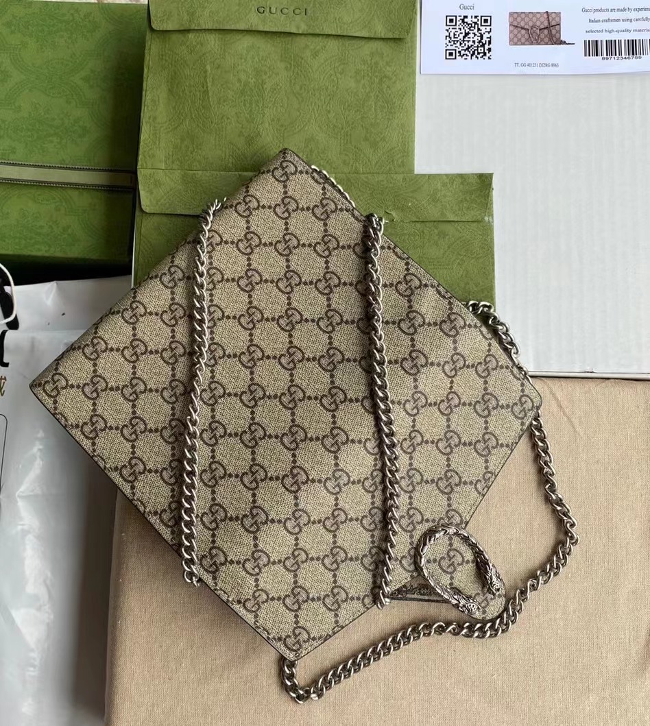 Gucci Vintage Monogram Chain Small Bag
