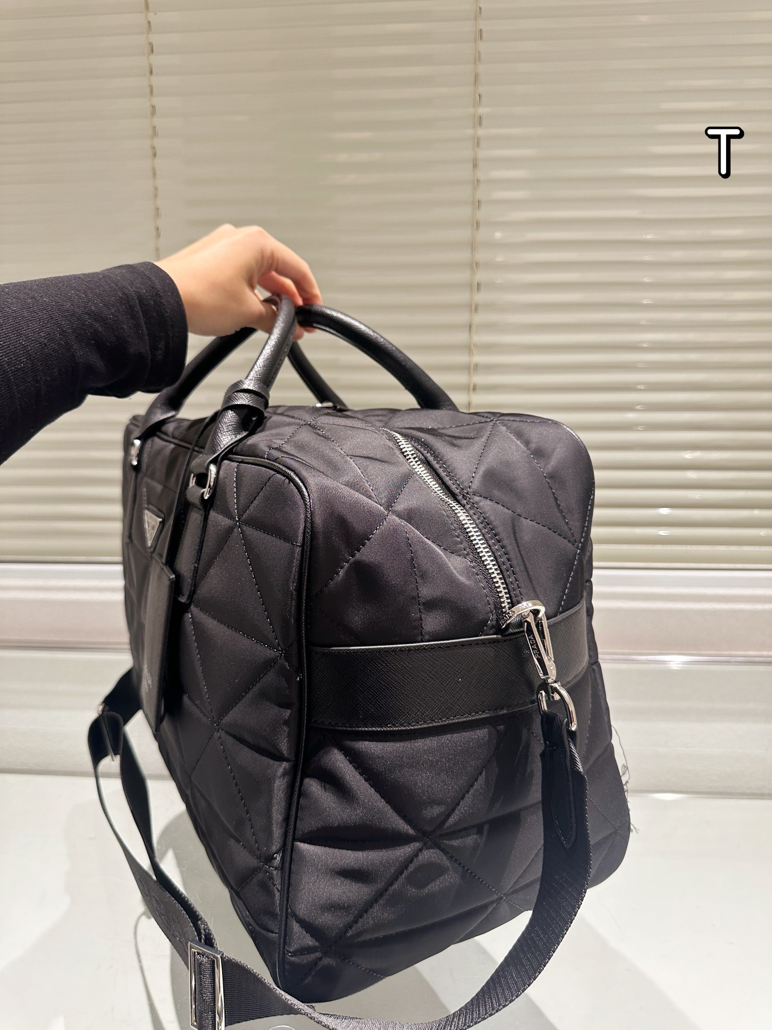 Prada Aimee Crossbody/Handcarry Travel Bag