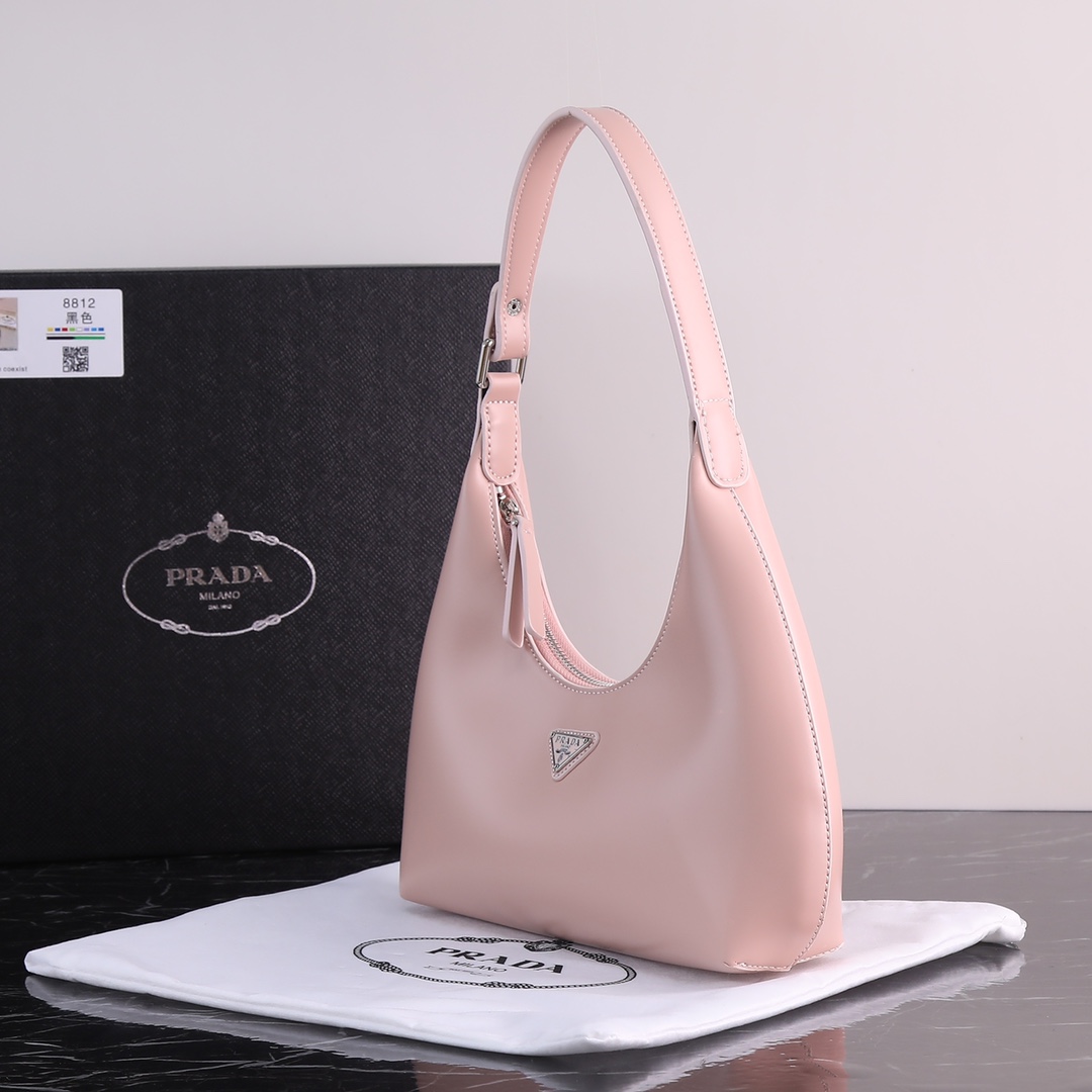 Prada Classic Leather Underarm Bag