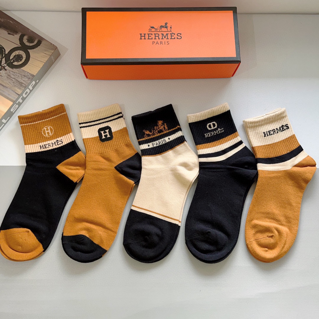 Hermès Mid-Calf Socks