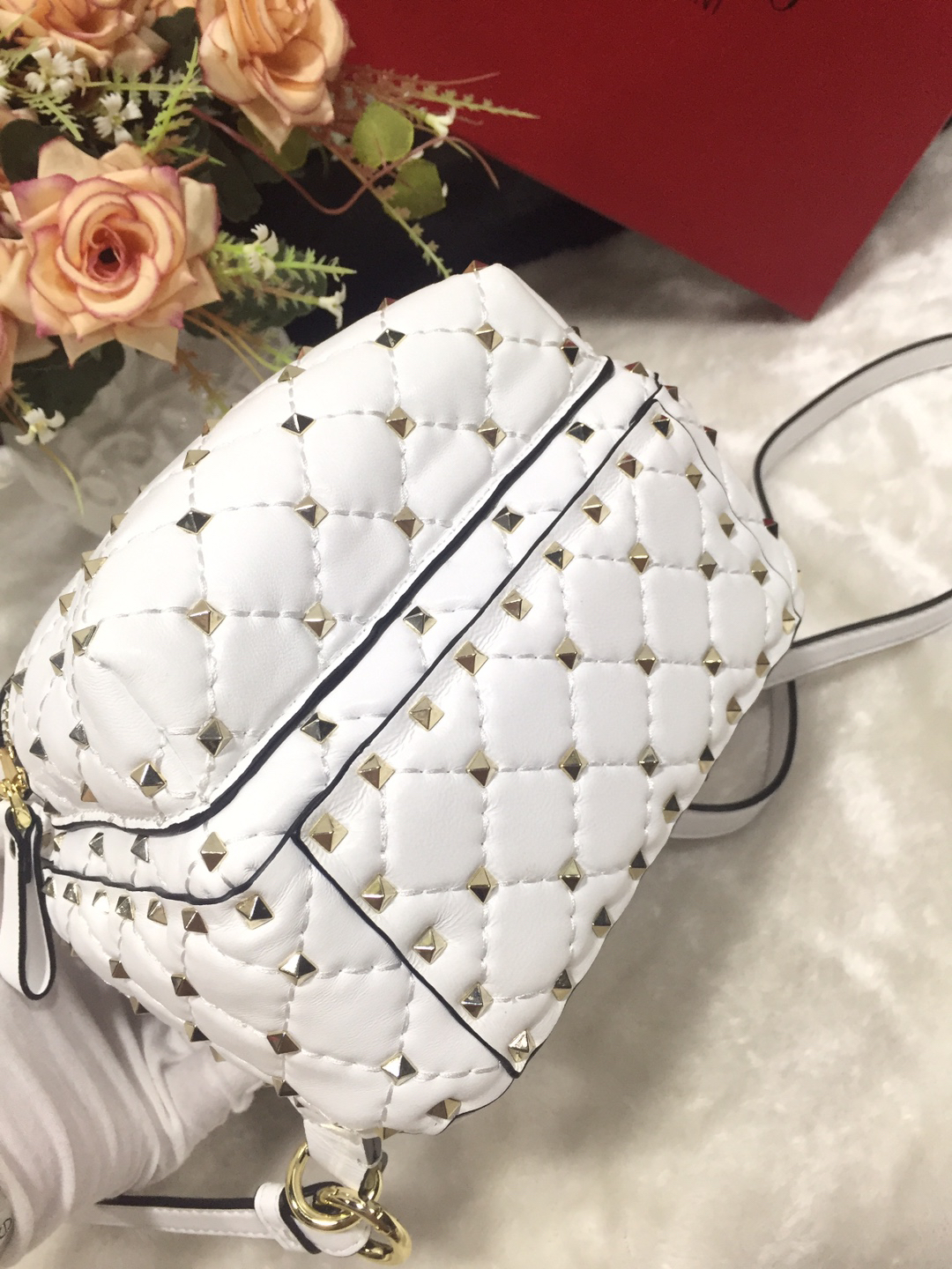 Valentino Sheepskin Backpack