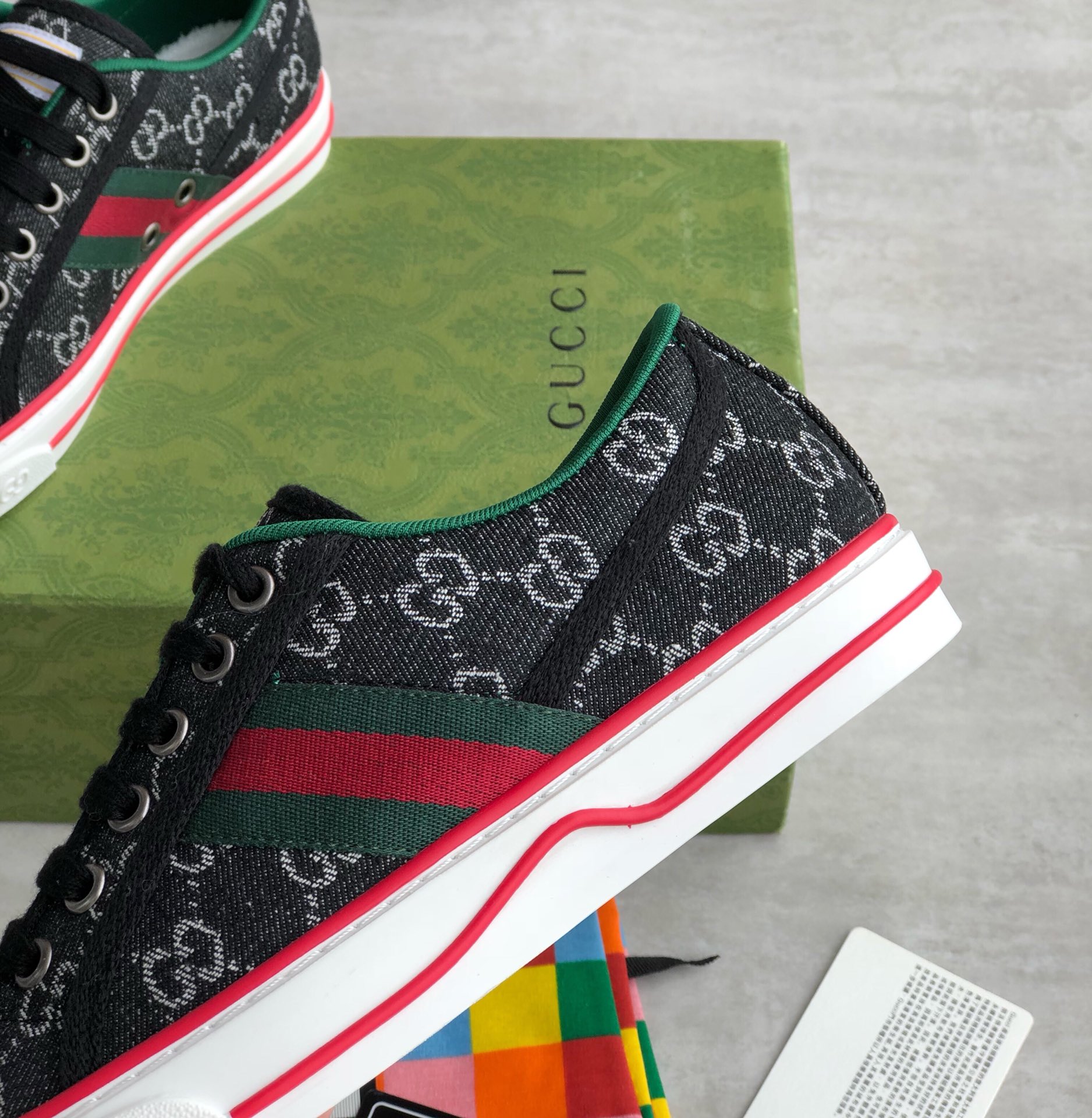 Gucci Classic Leather Sneakers/Flat Shoes