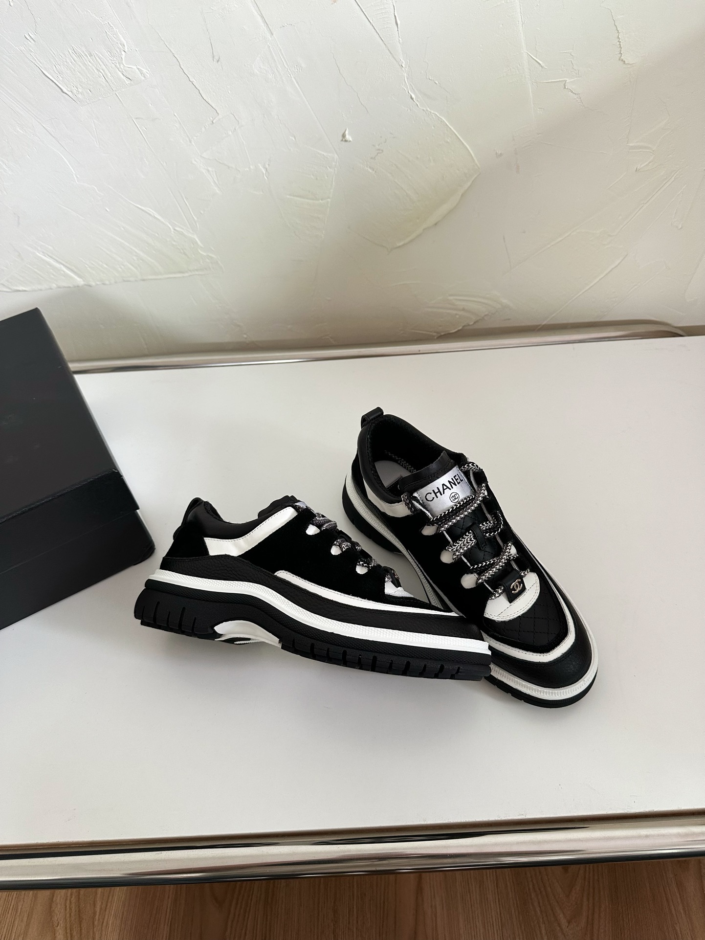 Chanel Soft Sheepskin Sneakers