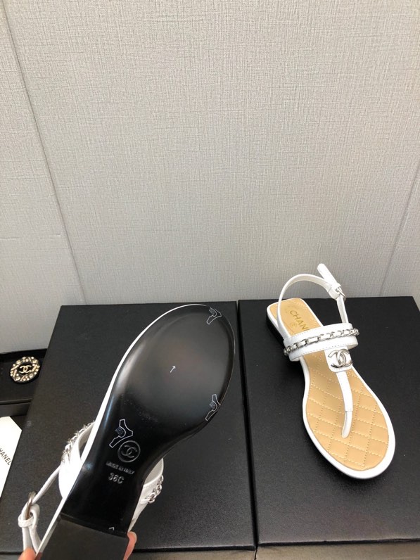 Chanel Flip-Flop Sandals