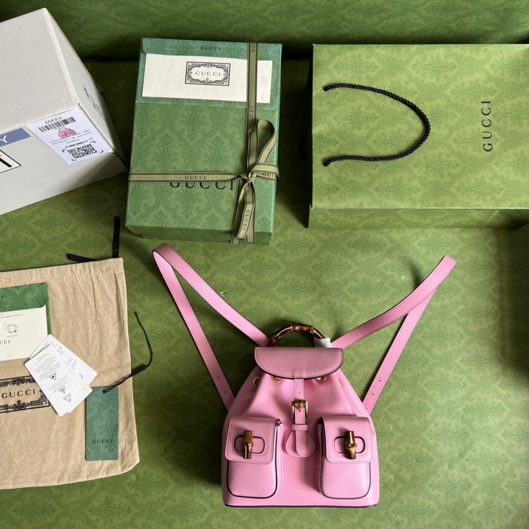 Gucci Cowhide Leather Backpack