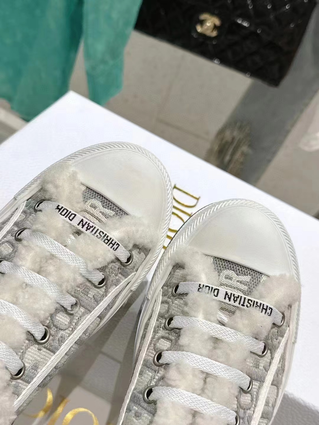Dior Wool Sneakers