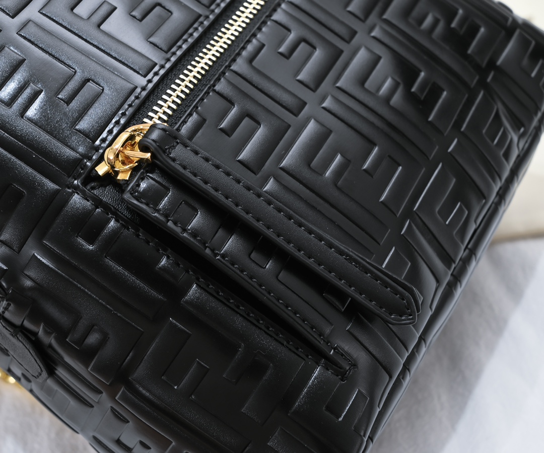 Fendi Leather Chain Backpack