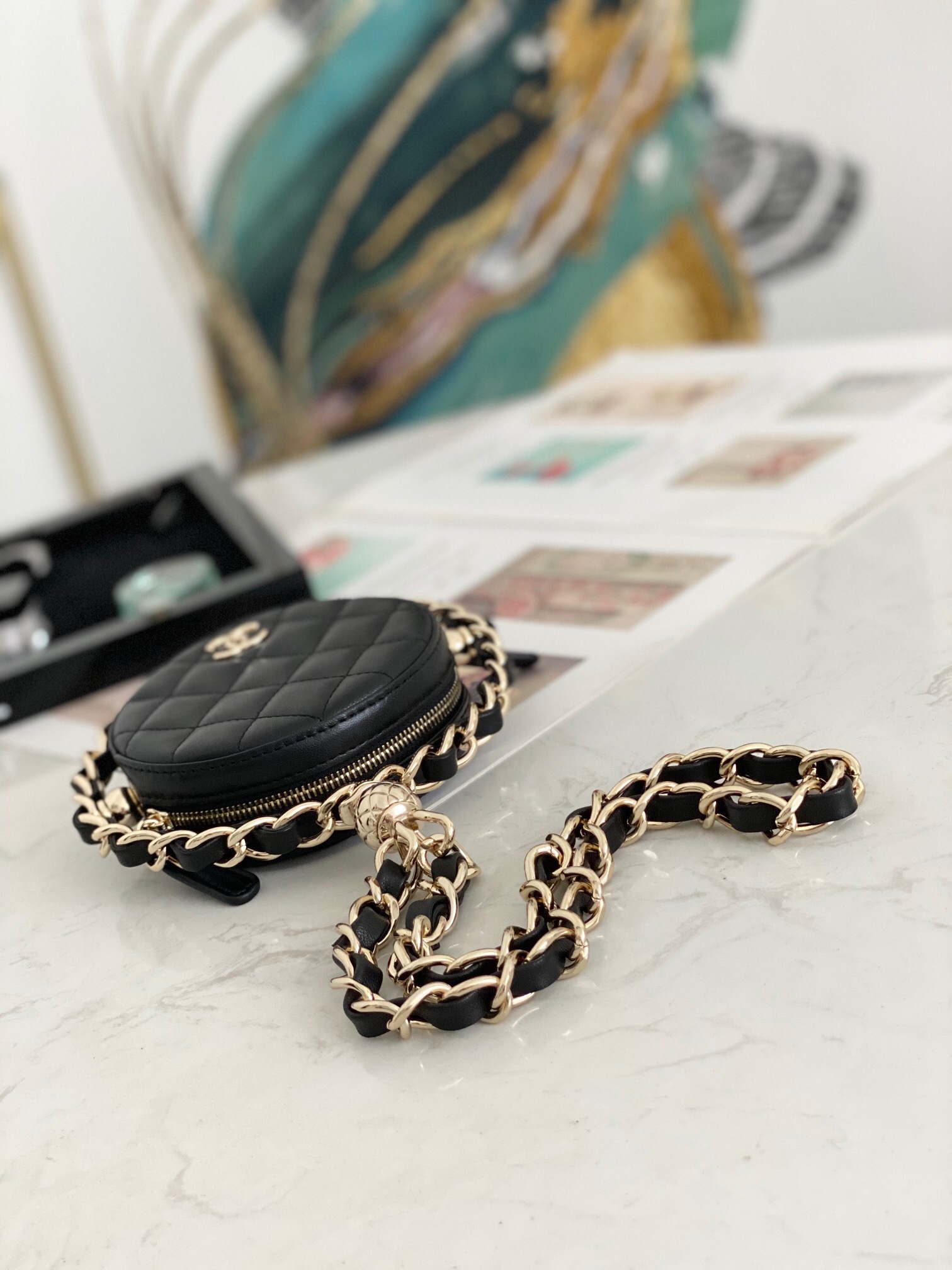 Chanel Round Mini Bag