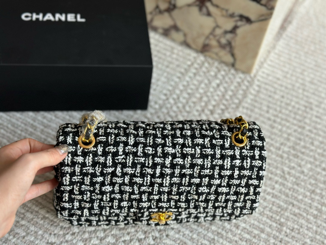 Chanel Wool Knit Bag