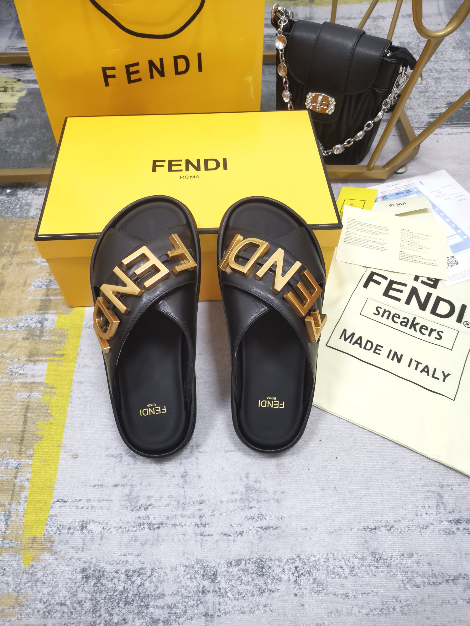 Fendi Classic Slippers