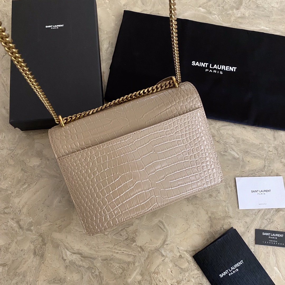 Saint Laurent Classic Chain Shoulder/Crossbody Bag for Women