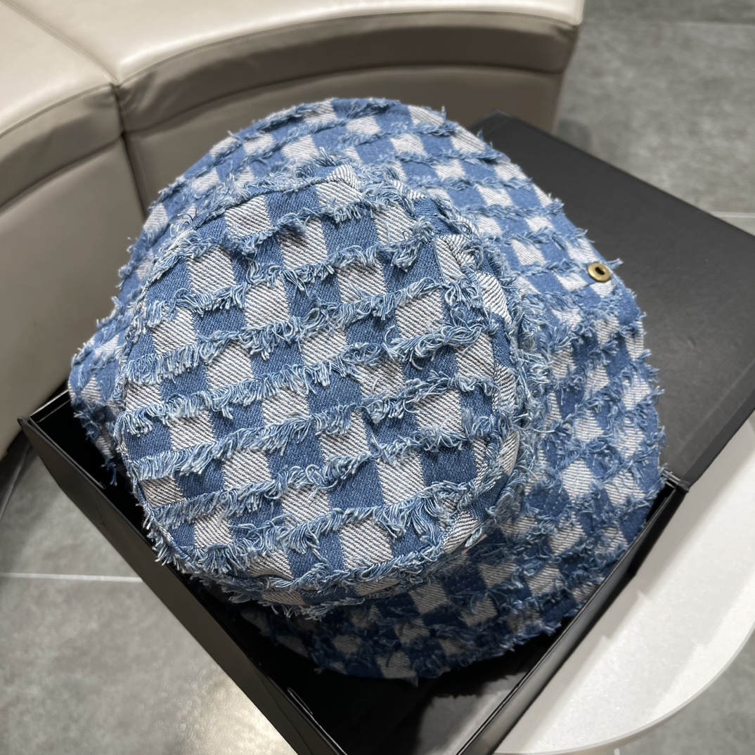 Chanel Denim Fisherman Hat