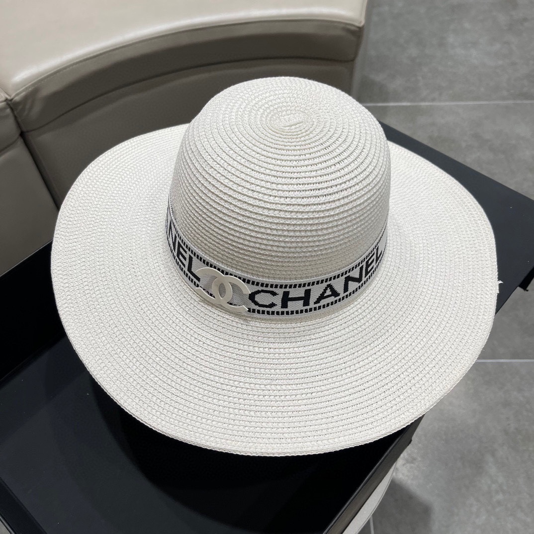 CHANEL Knitted Large Fisherman Hat