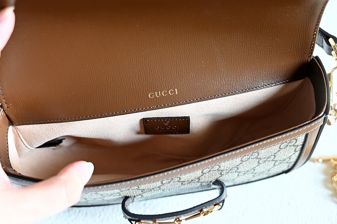 Gucci Classic Print Underarm Bag / Shoulder Bag