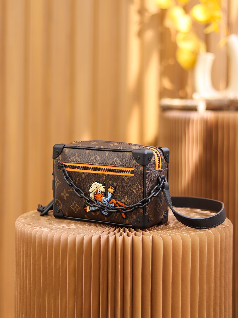 LV Collaboration Monogram Square Bag