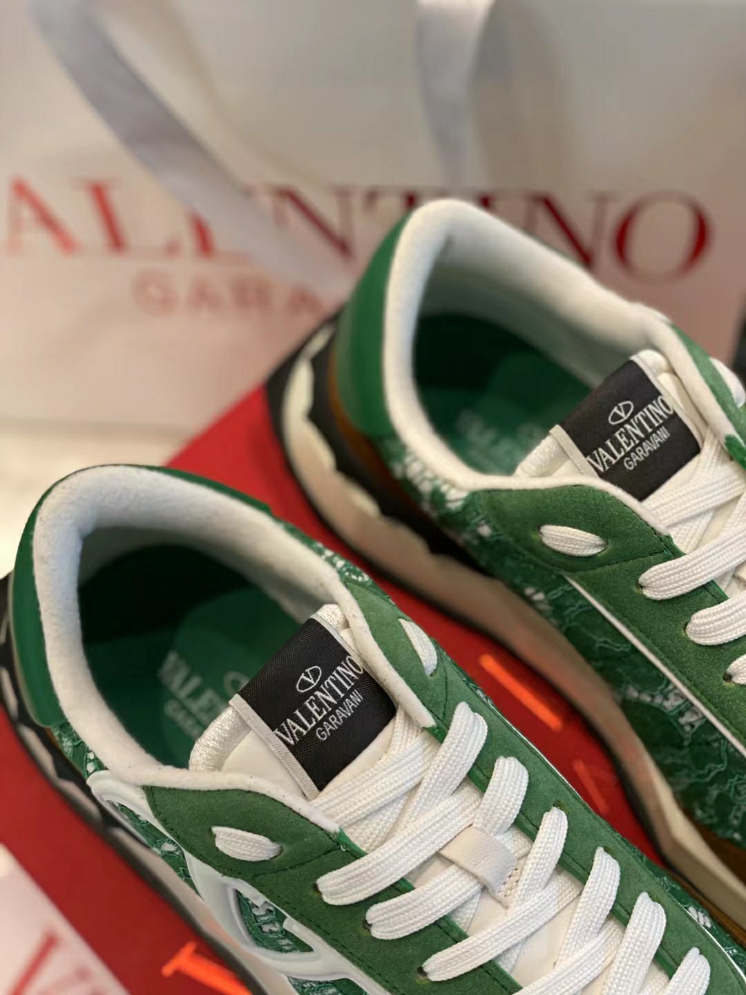 Valentino Classic Leather Sneakers