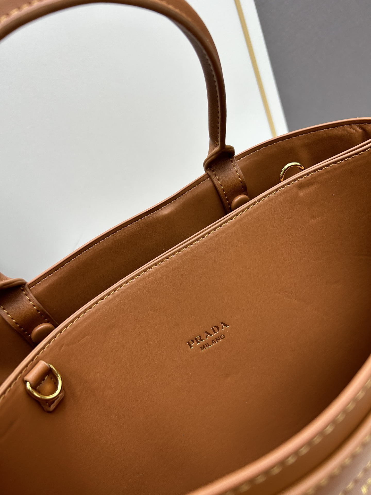 Prada DoubleBag Small Leather Handbag