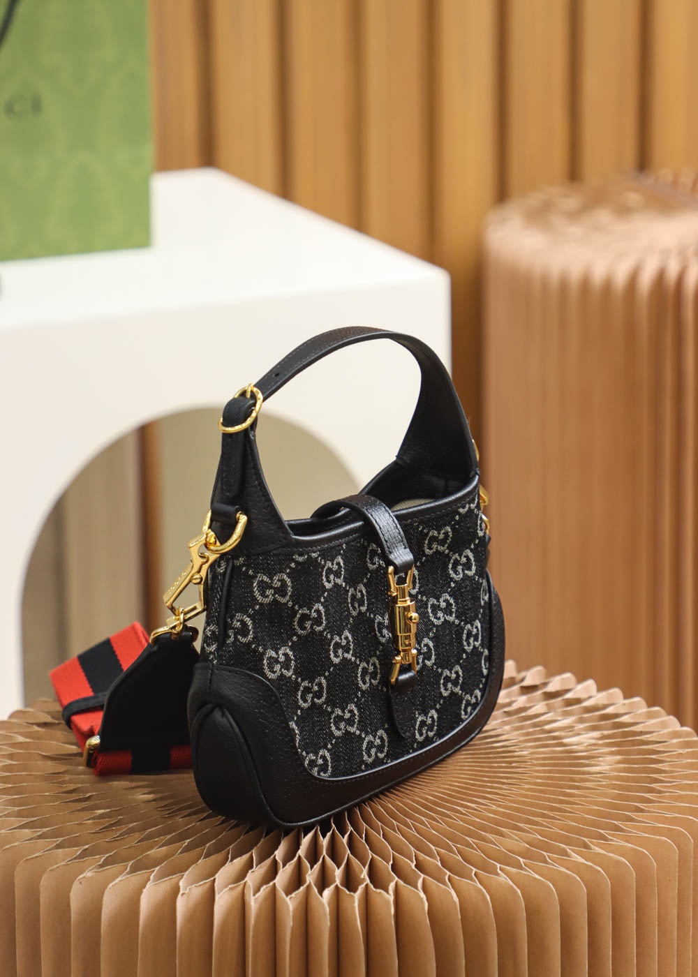 Gucci Canvas Small Crossbody&Handbag