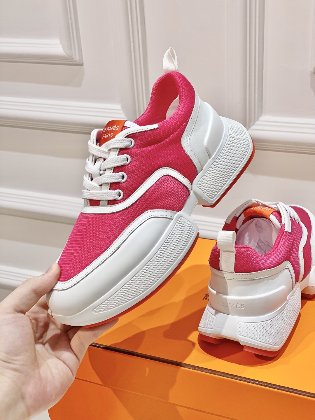 Hermes Thick-Soled GIGA Sneakers