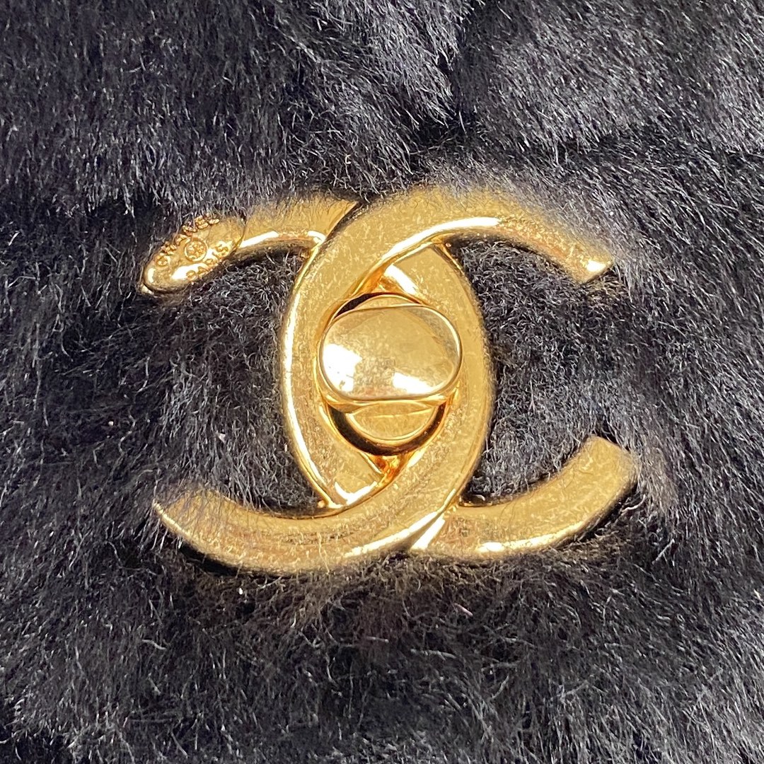 Chanel Winter Wool Crossbody Bag