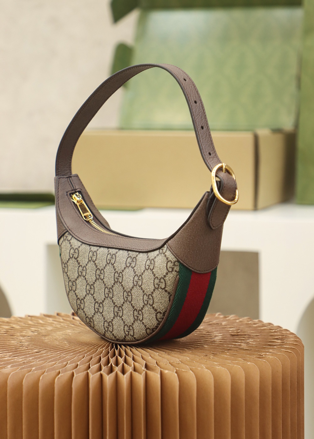 Gucci Monogram Underarm & Handbag