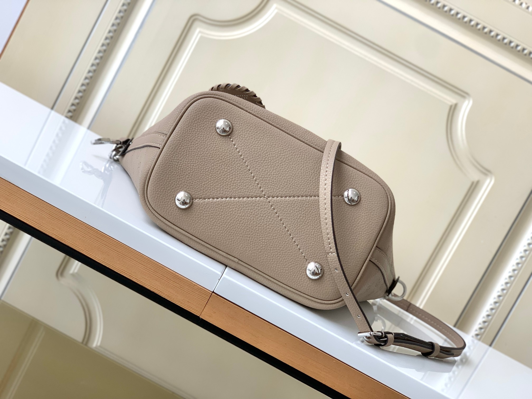 Louis Vuitton Classic Leather Tote Bag