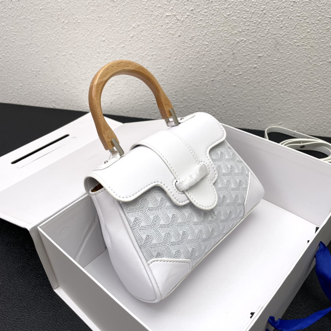 Original big brand luxury goods 1:1 high-end quality top qualityGoyard mini Saigon bagOriginal big brand luxury goods 1:1 high-end quality top original size copy