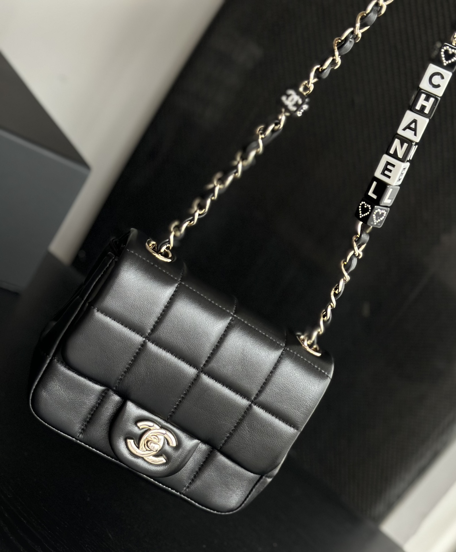 Chanel Grained Calfskin Bag