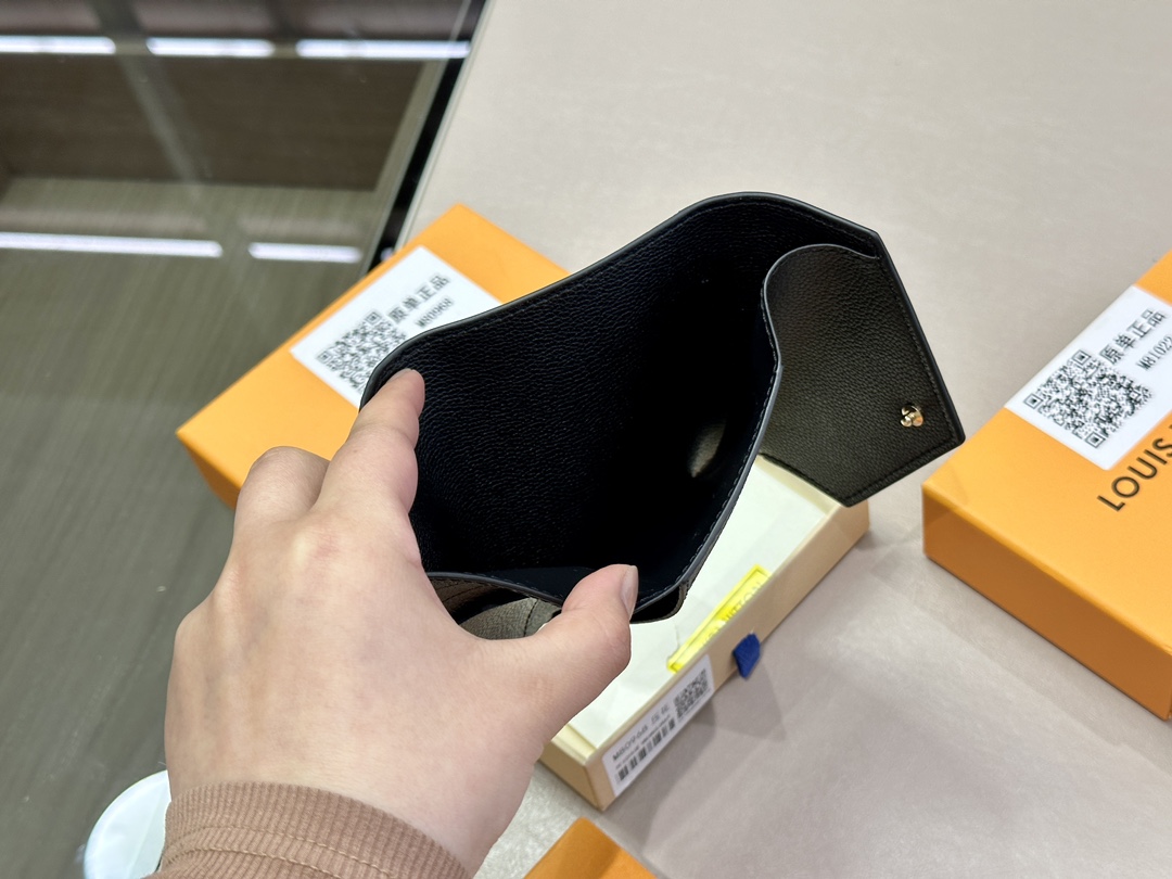 Louis Vuitton Classic Black Wallet