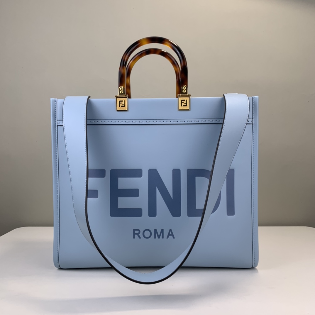 Fendi Soft Tweed Handbag Tote Bag