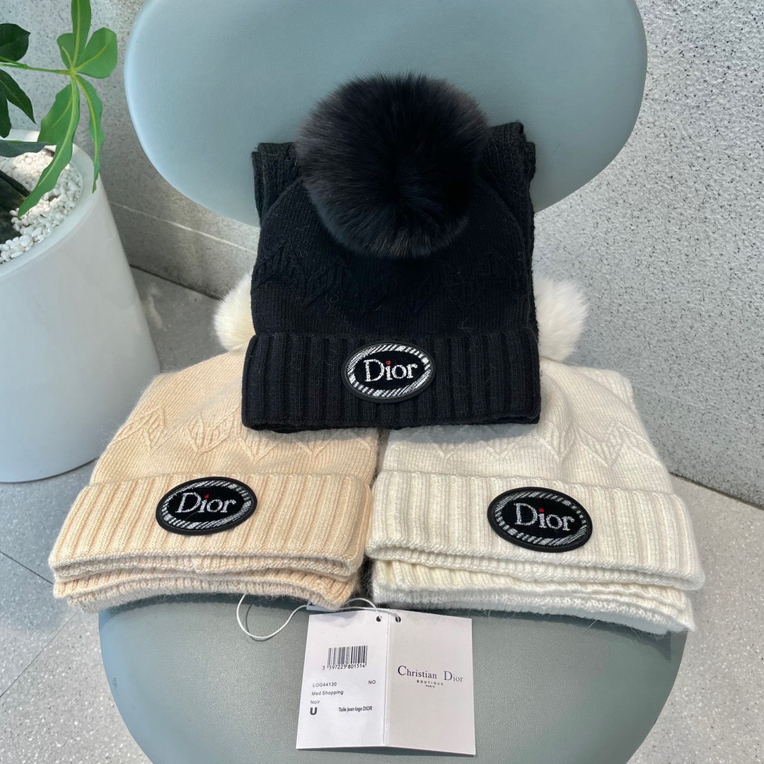 Dior Wool Knit Hat