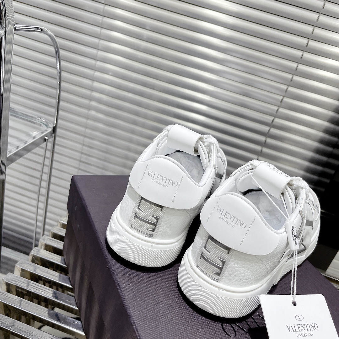 Valentino Women's Laced Calfskin Sneakers