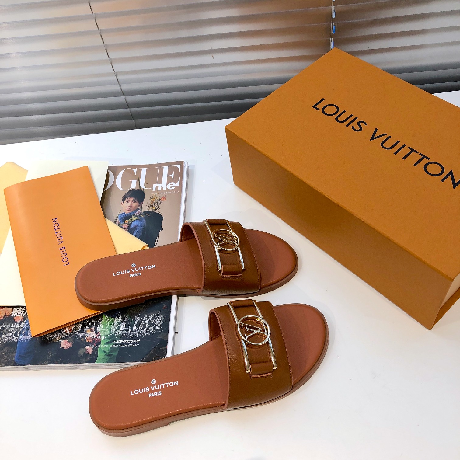 Louis Vuitton Classic Flat Slipper