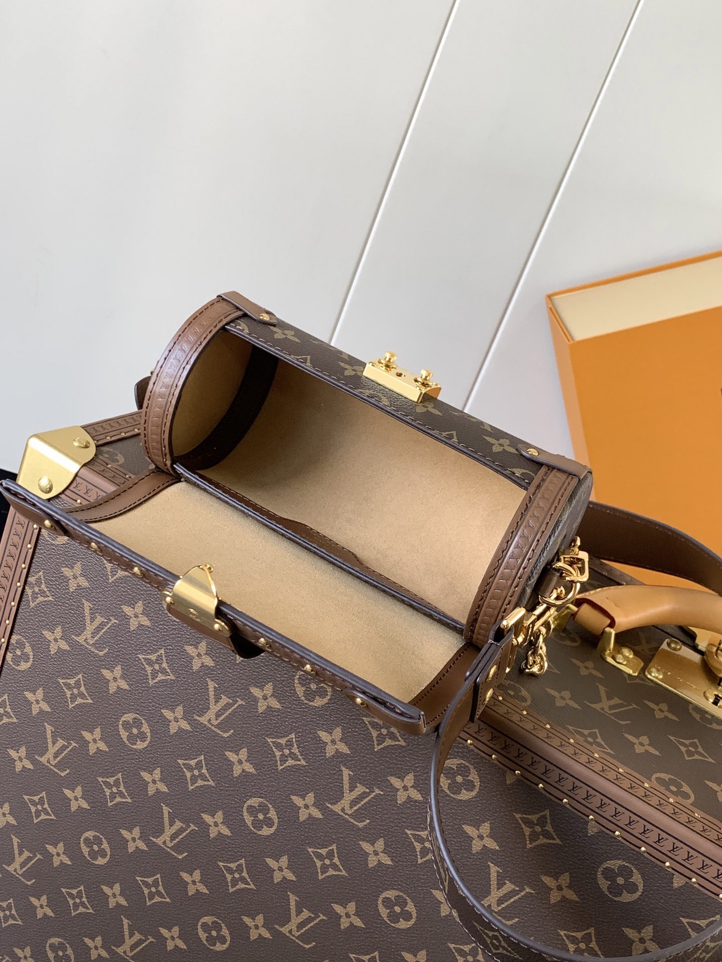 LV Papillon Trunk Handbag