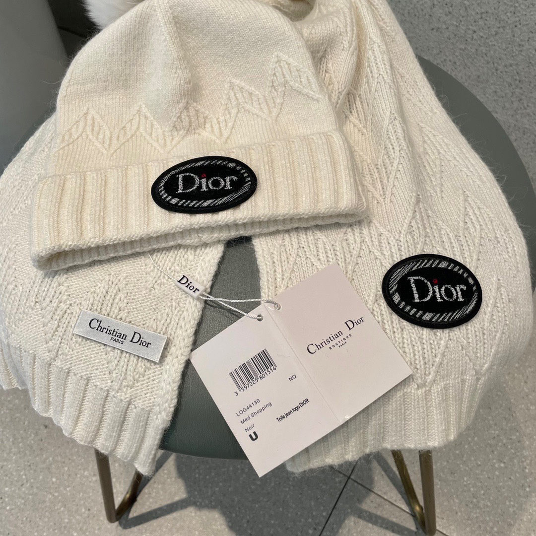 Dior Wool Knit Hat