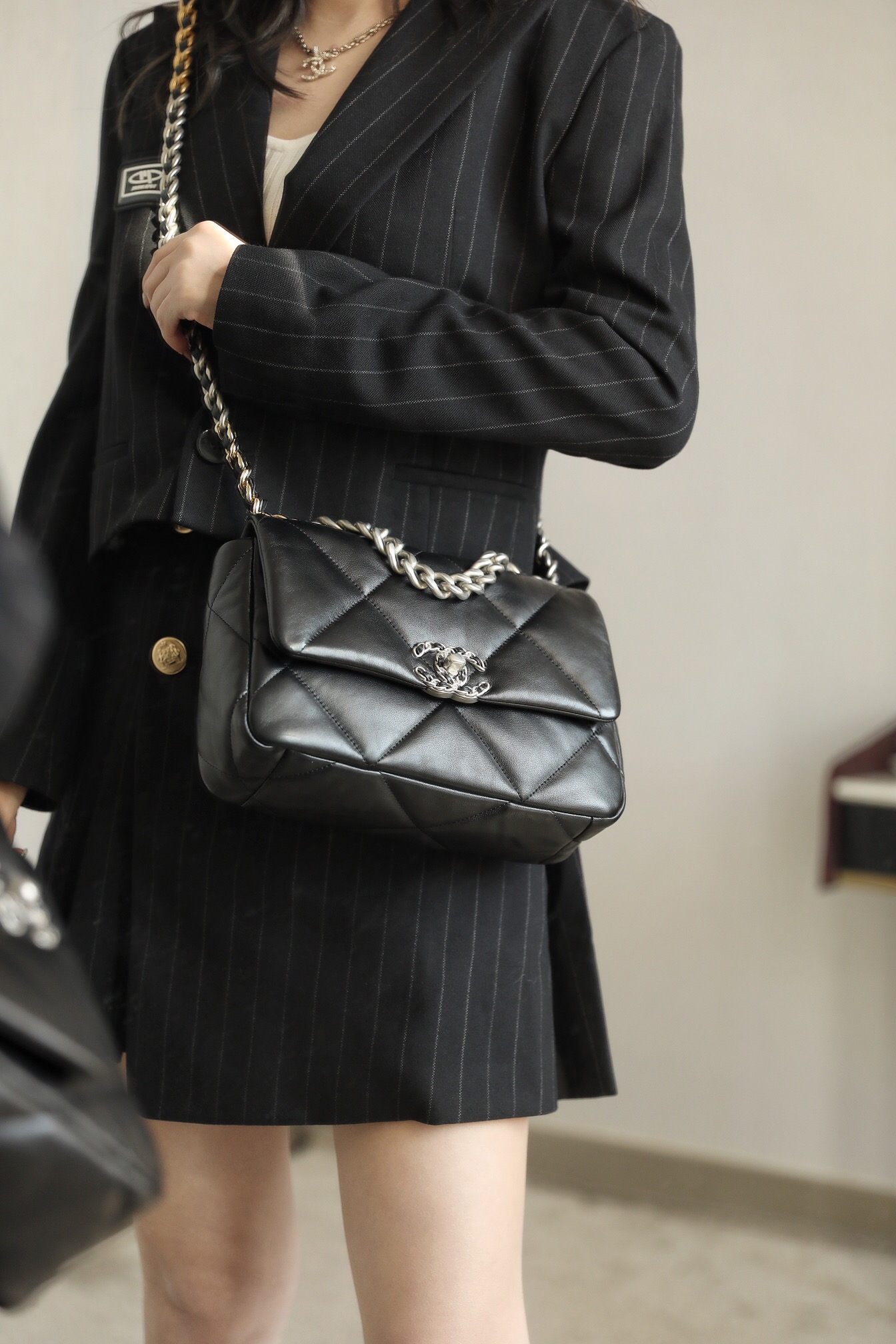 Chanel Black 19 Bag