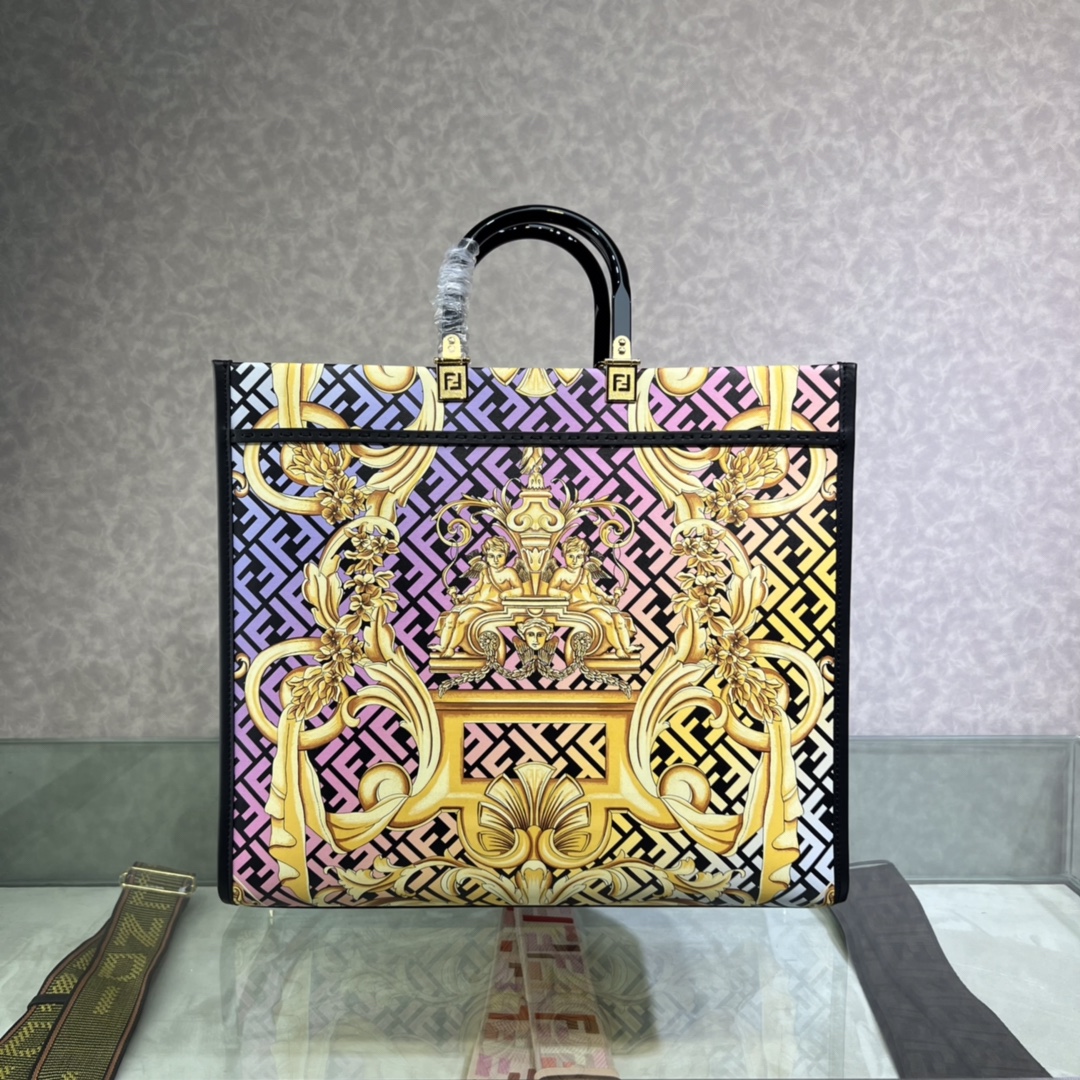 Fendi Collaboration Handheld Tote Bag