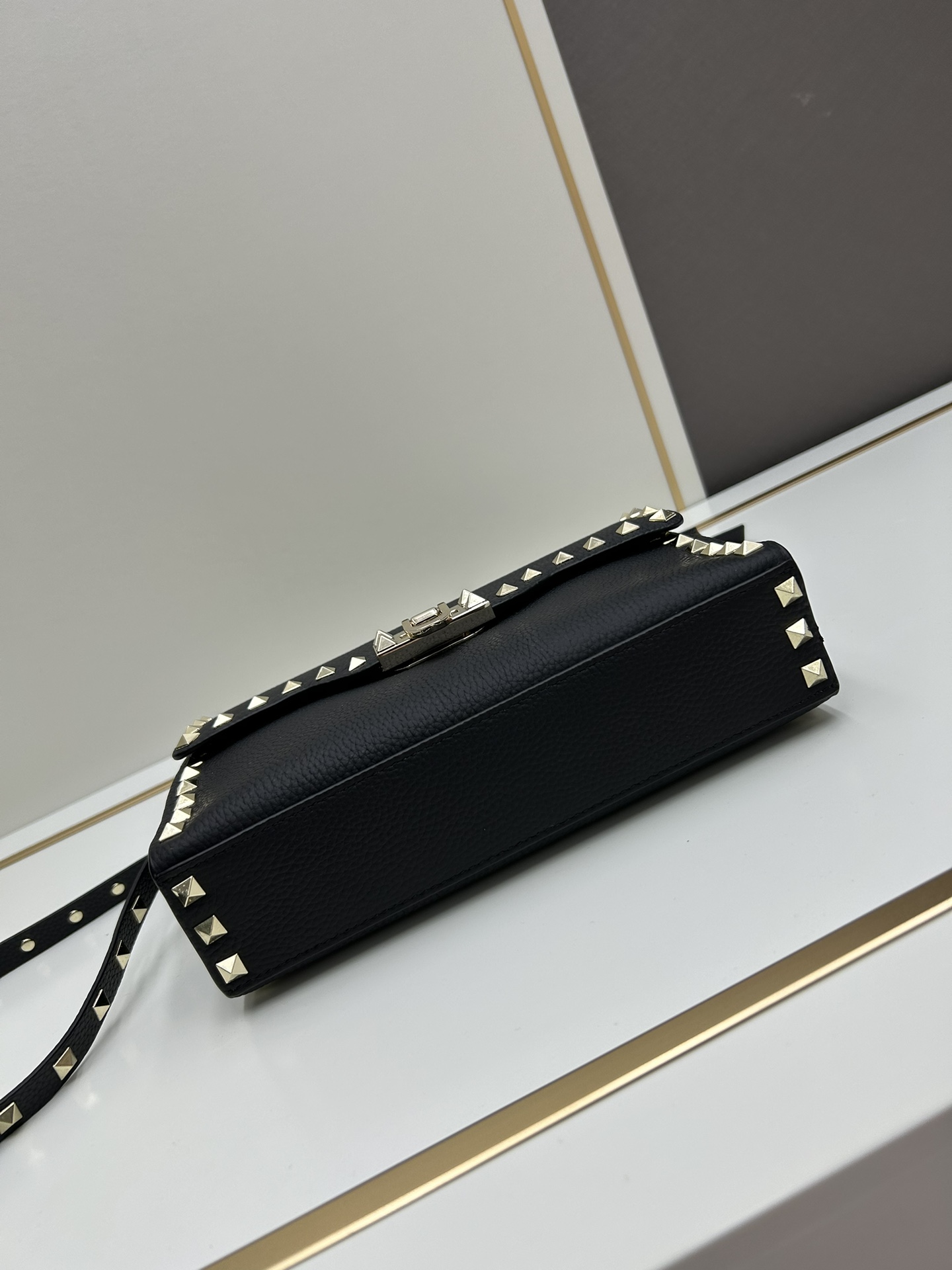 Valentino Grainy Leather Crossbody & Shoulder Bag