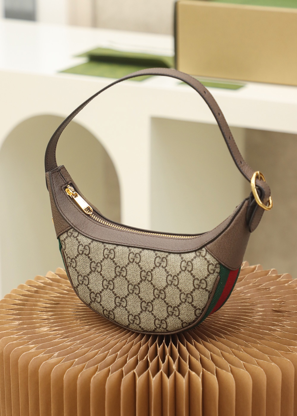 Gucci Monogram Underarm & Handbag