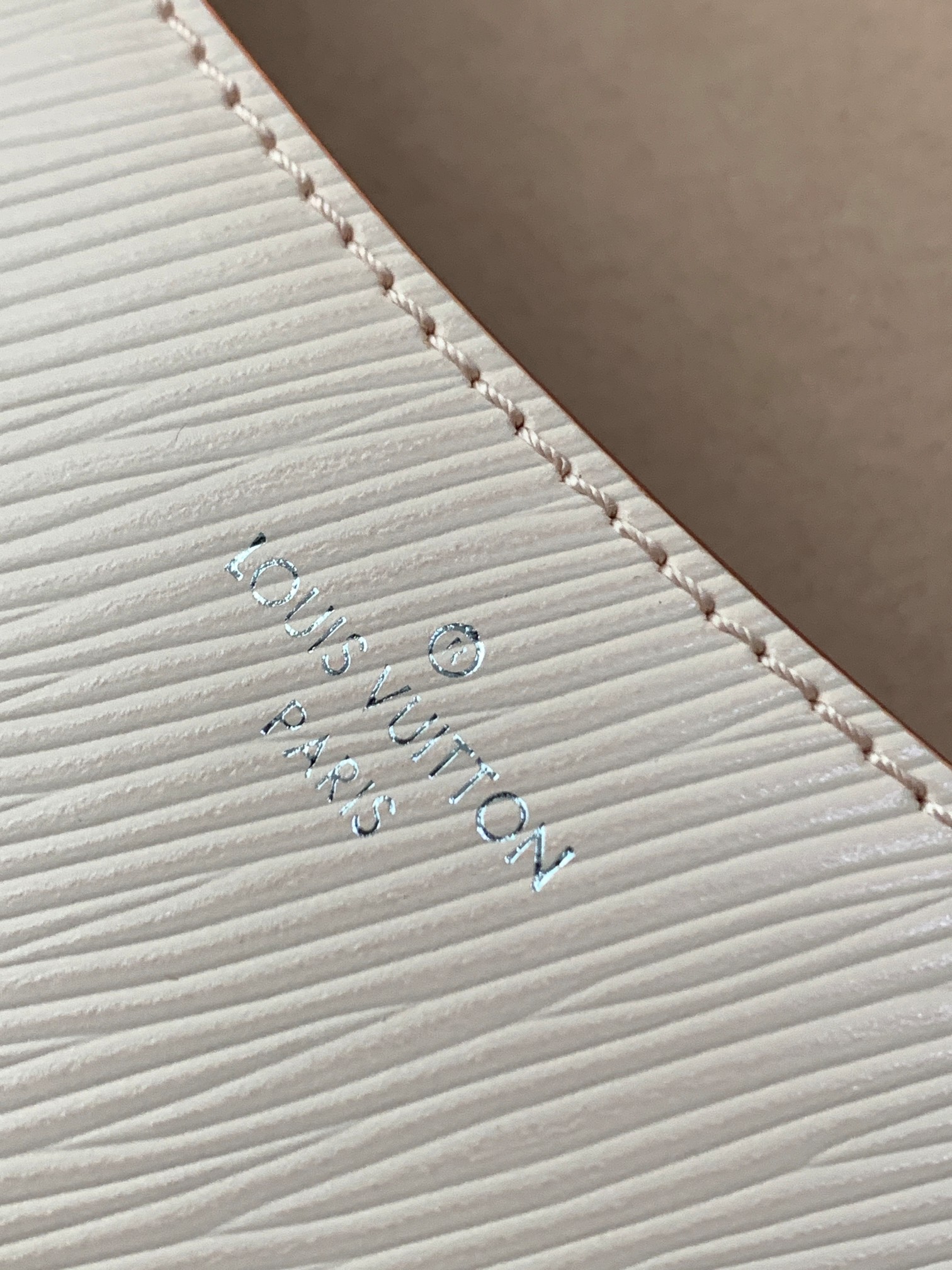 Louis Vuitton Glossy Pink Leather Clutch Bag