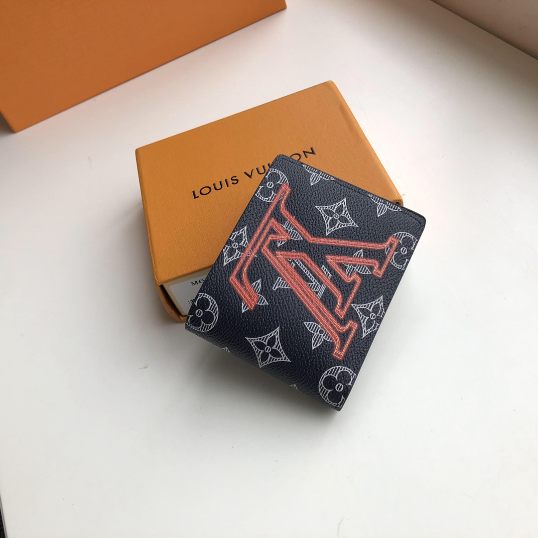 Louis Vuitton Classic Black Wallet