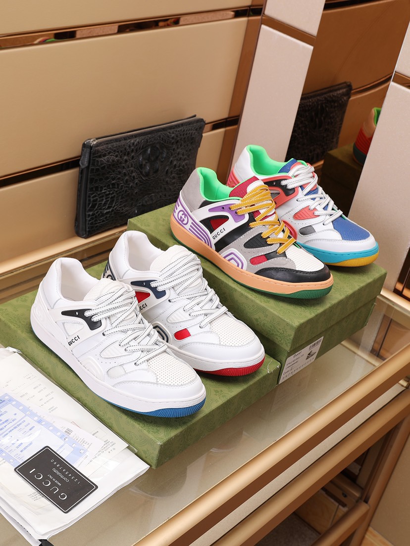 Gucci Exclusive Color-Block Sneakers