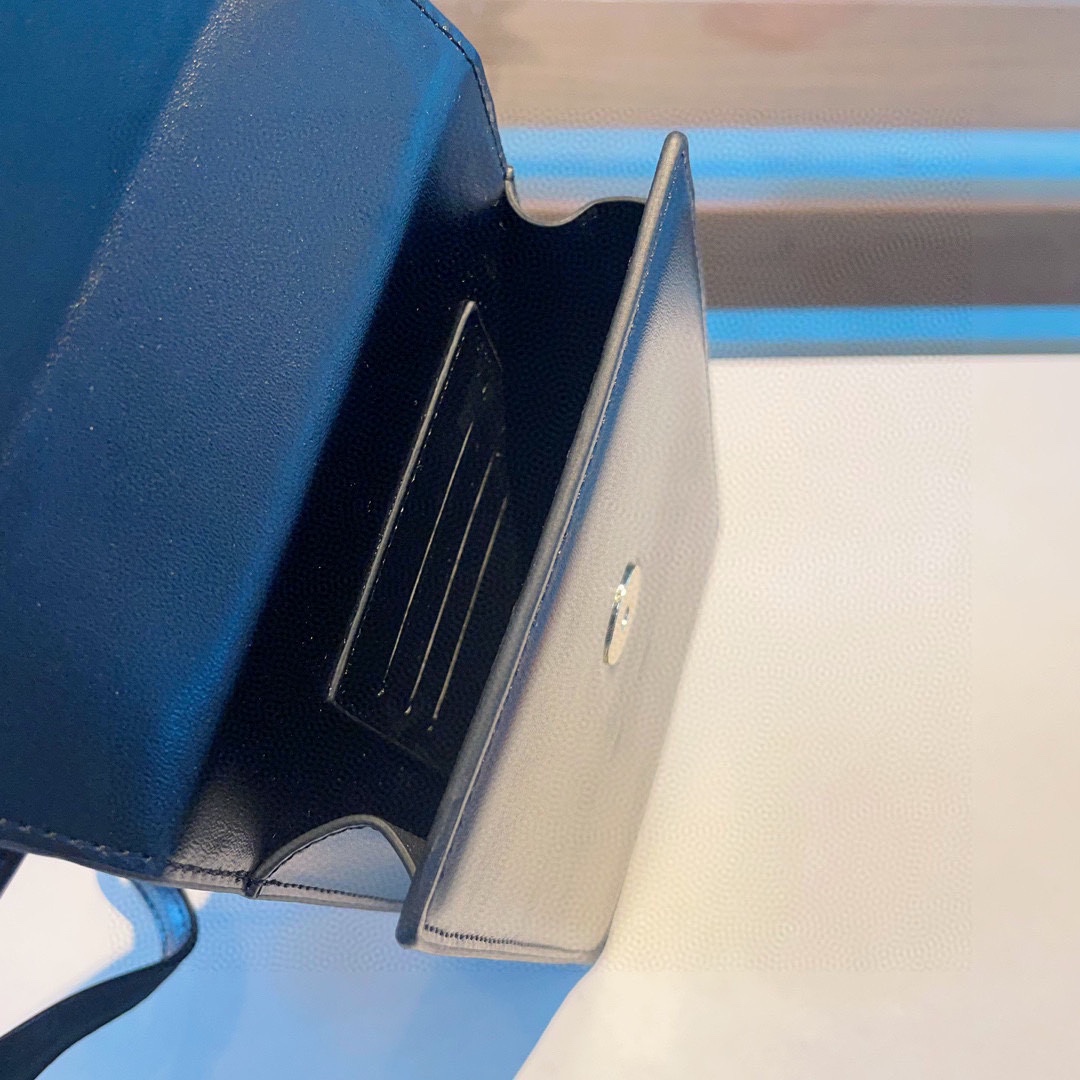 Burberry Leather Mini Crossbody Bag