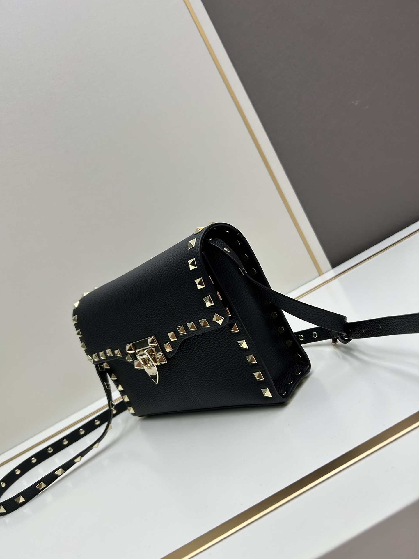 Valentino Grainy Leather Crossbody & Shoulder Bag