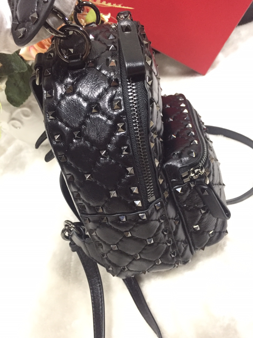 Valentino Sheepskin Backpack