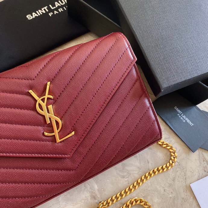 Saint Laurent Classic Chain Shoulder/Crossbody Bag for Women