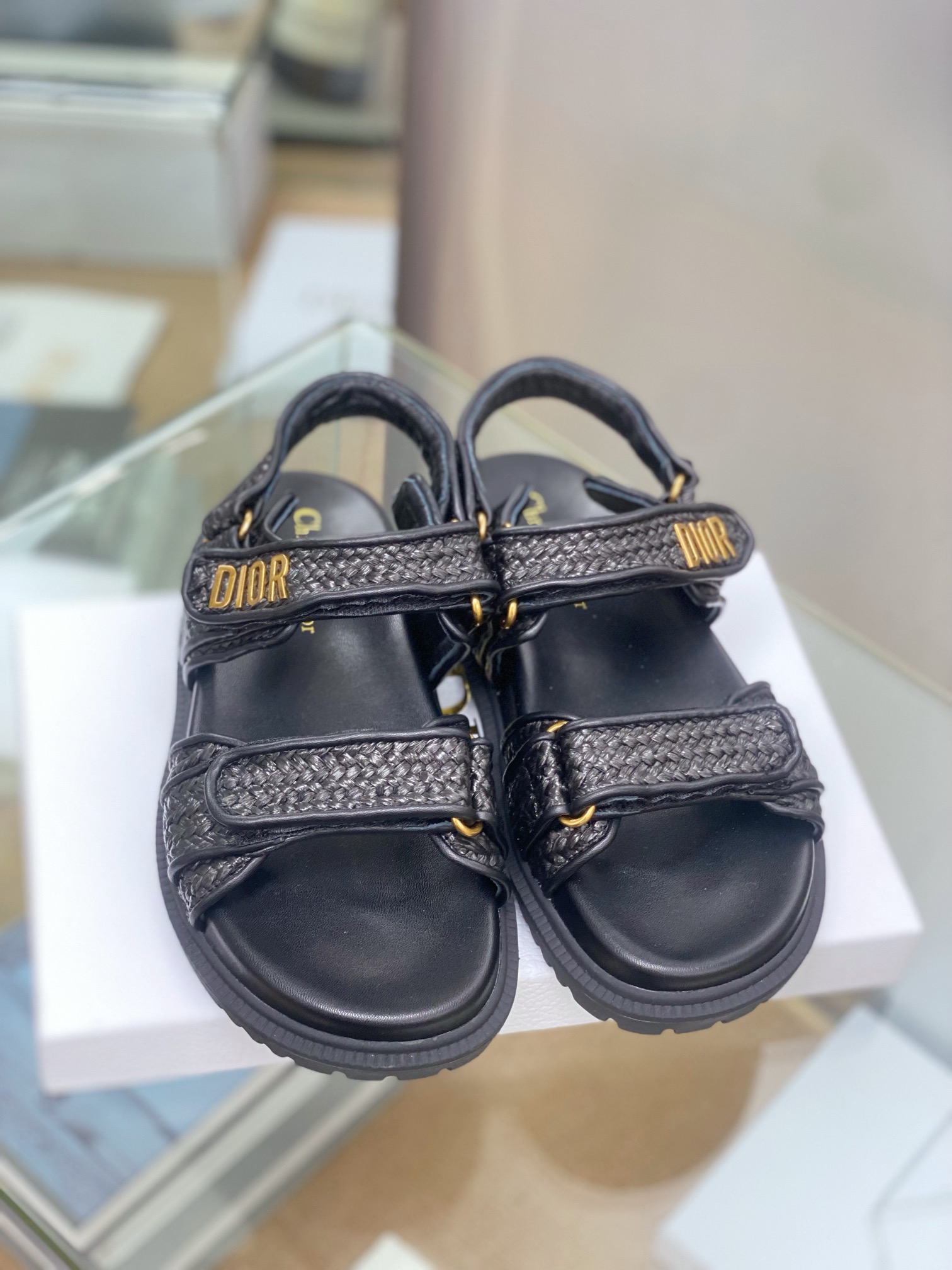 Dior Minimalist Velcro Sandals